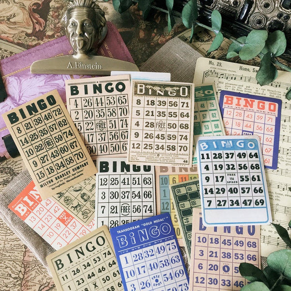 Bingo Cards Stickers Pack