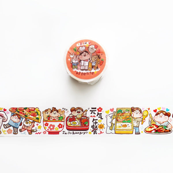 Meatball Washi Tape: Bon Appetit
