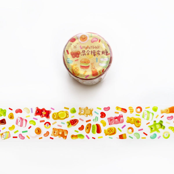 Meatball Washi Tape: Gummy Candy