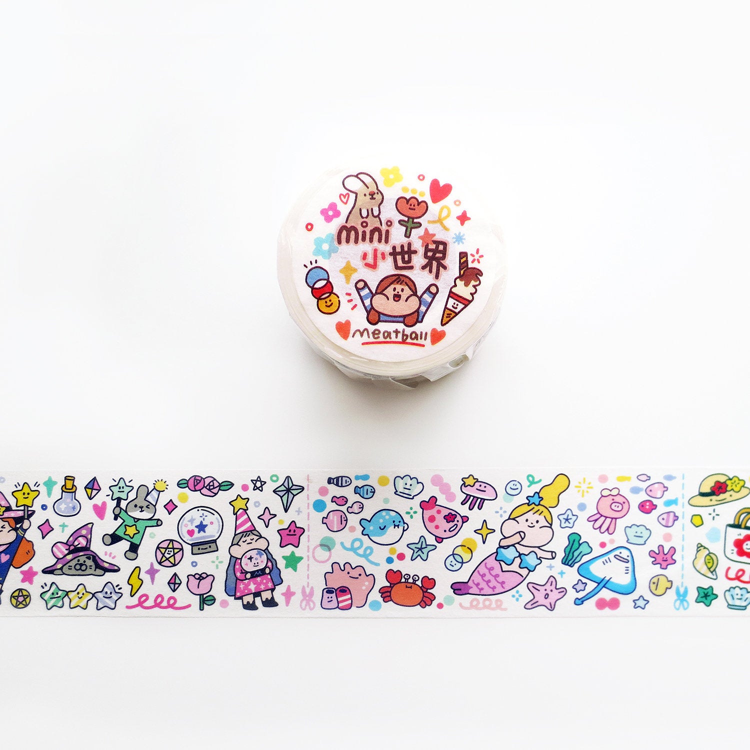 Meatball Washi Tape: Color Lab Series – Papergame