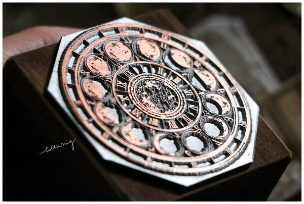 LCN Design Studio: Moon Dial Metal Stamp
