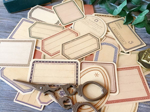 Vintage Kraft Paper Label Stickers
