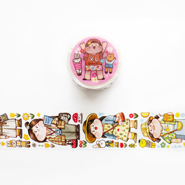Meatball Washi Tape: Summer Outfits