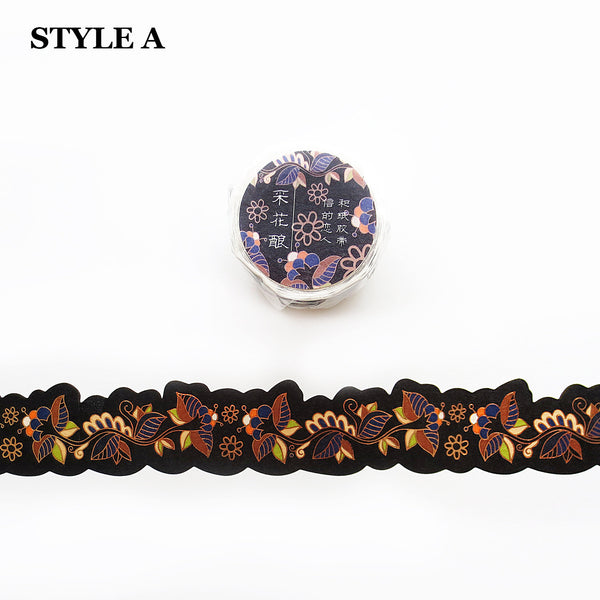 Floral Die-cut Washi Tape