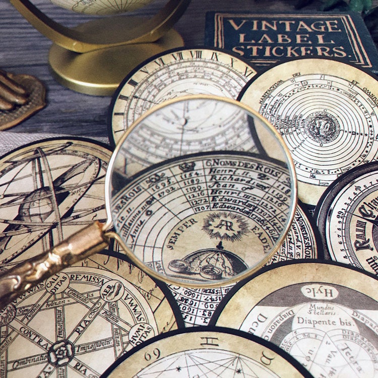 Astronomical Clock Stickers Pack