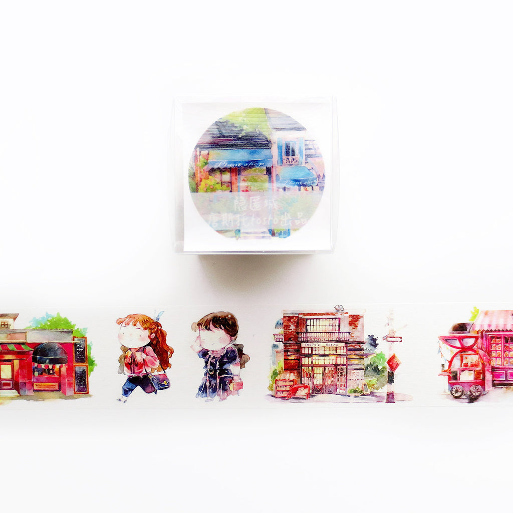 Tosto Washi Tape: Town Shop