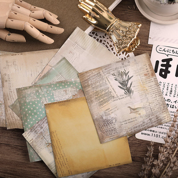 Collage Paper Stickers Pack