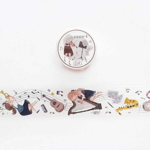 Neetiska Washi Tape: The Little Musician