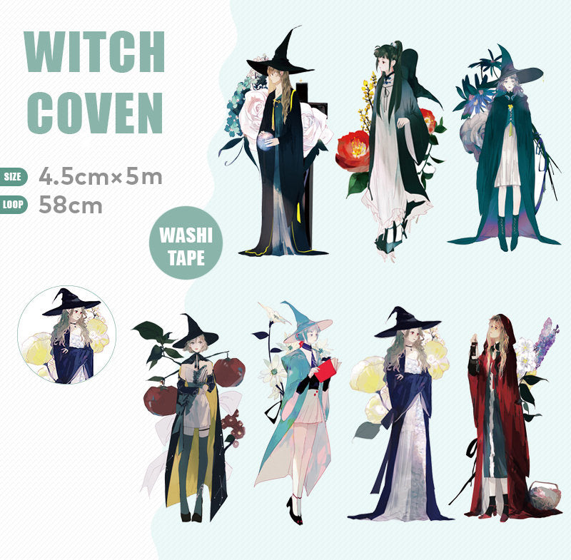 Witch Coven Washi Tape