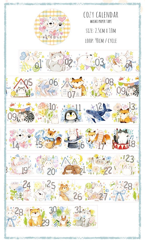 Out-of-Print Washi Tape Rolls H
