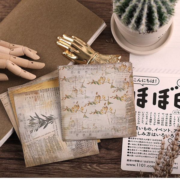 Collage Paper Stickers Pack