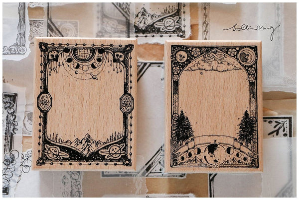LCN Design Studio: Astronomy Frames Stamps Set