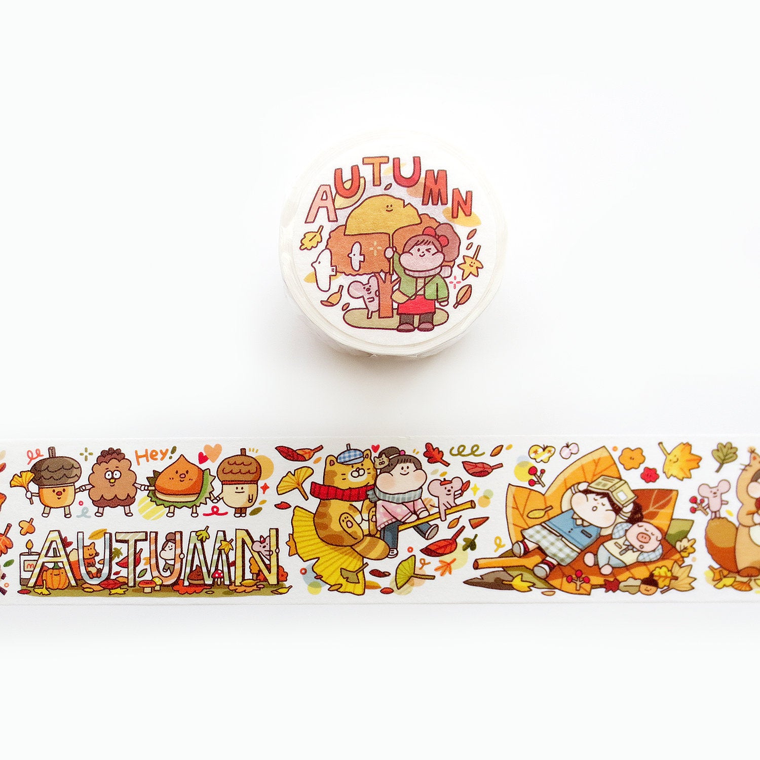 Meatball Washi Tape: Autumn