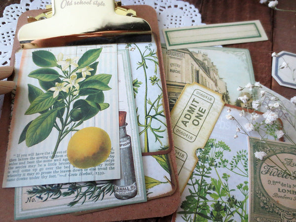 Botanical Tags Stickers Pack