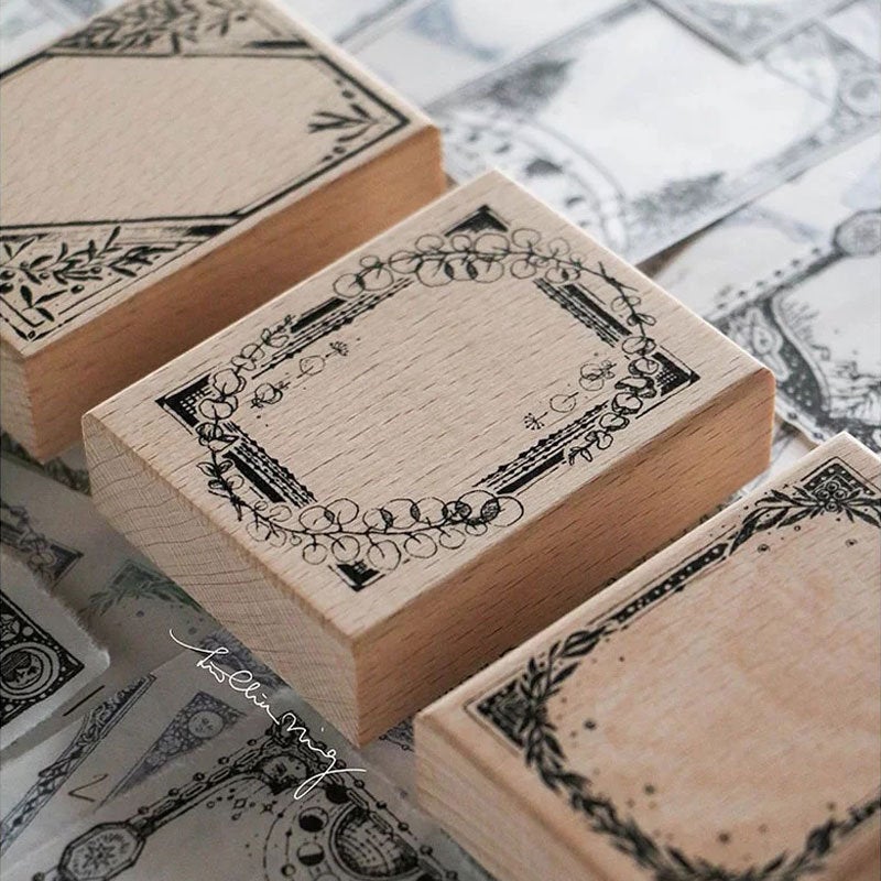 LCN Design Studio: Botany Frames Stamps Set