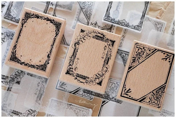 LCN Design Studio: Botany Frames Stamps Set