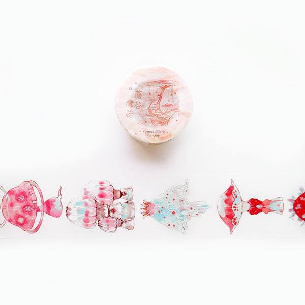 Magical Mushroom Specimen Washi Tape