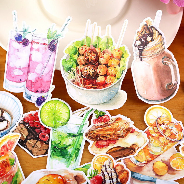 Afternoon Tea Stickers Pack – Papergame