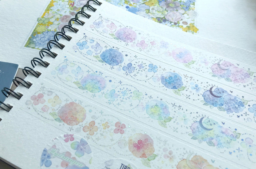 Hydrangea Washi Tape