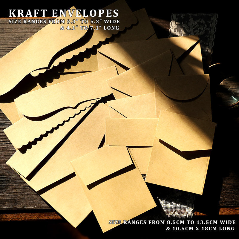Kraft & Vellum Envelopes – Papergame