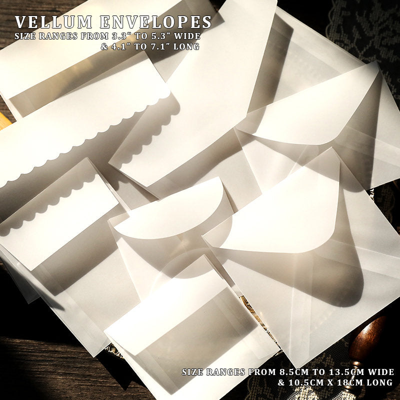 Kraft & Vellum Envelopes