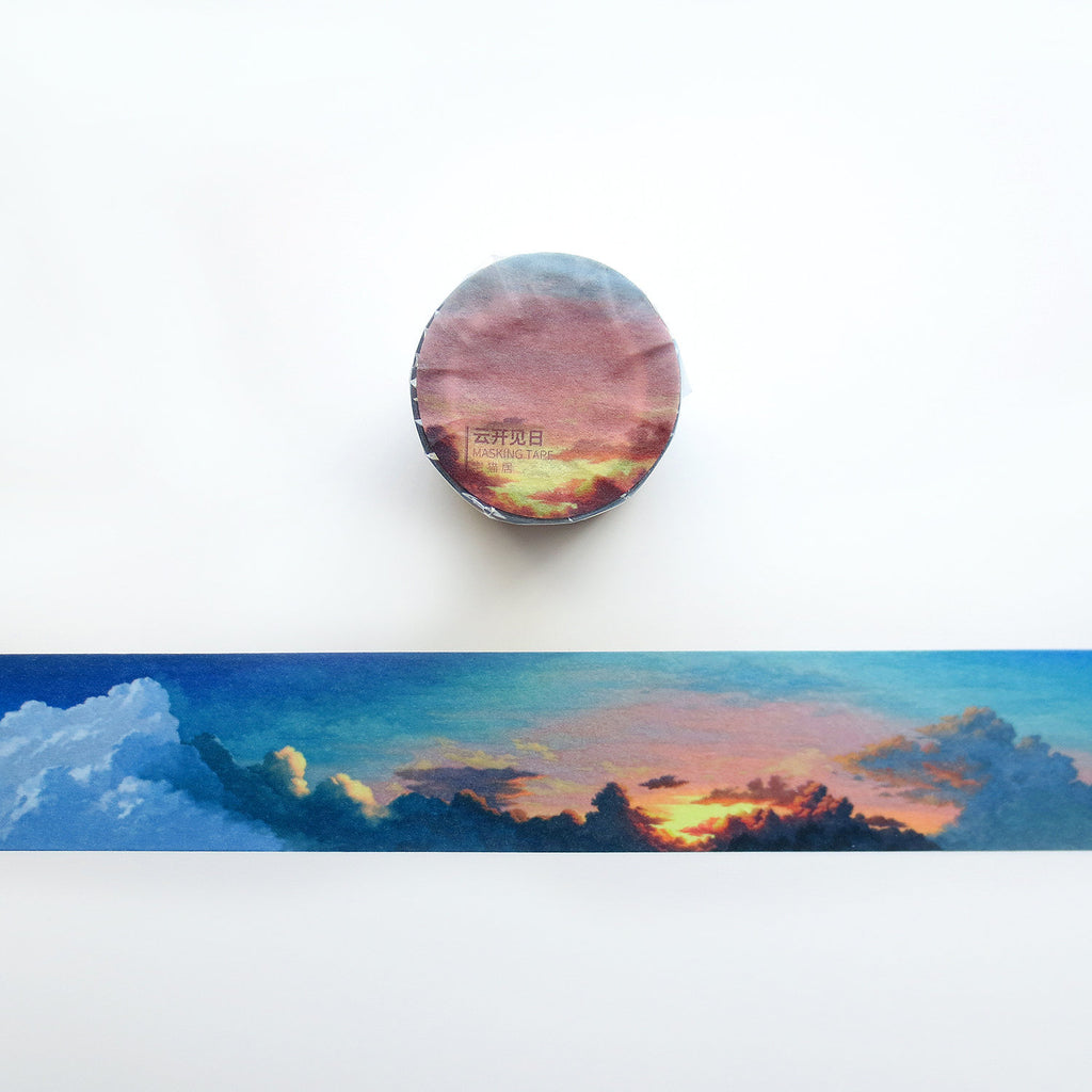 Sunset Mountains Washi Tape