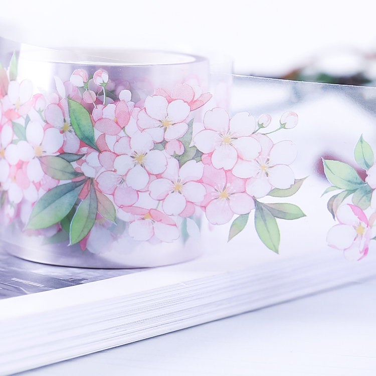 Cherry Blossom Clear Tape