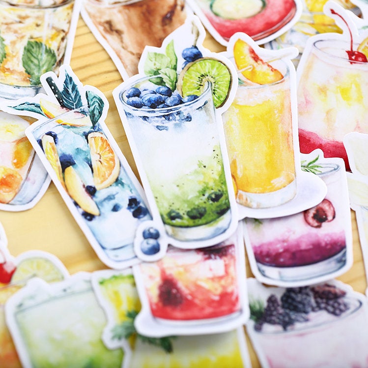 Cocktail Drinks Sticker Pack