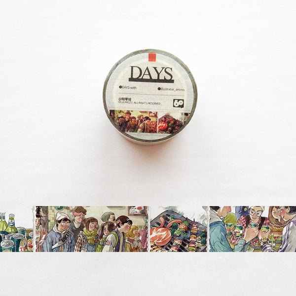 Days Alone & Days With Washi Tape