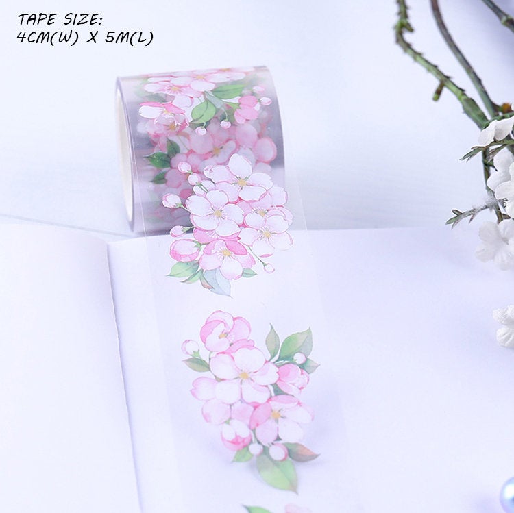 Cherry Blossom Clear Tape