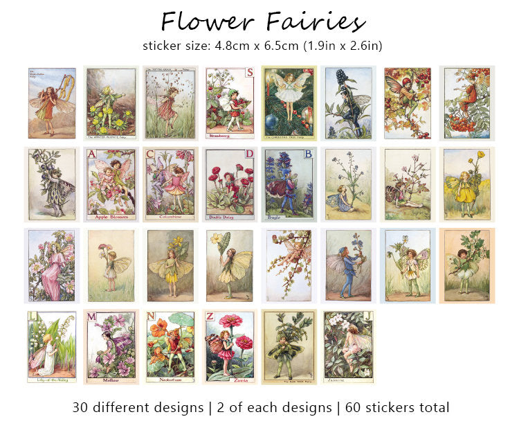 Flower Fairies Stickers Set