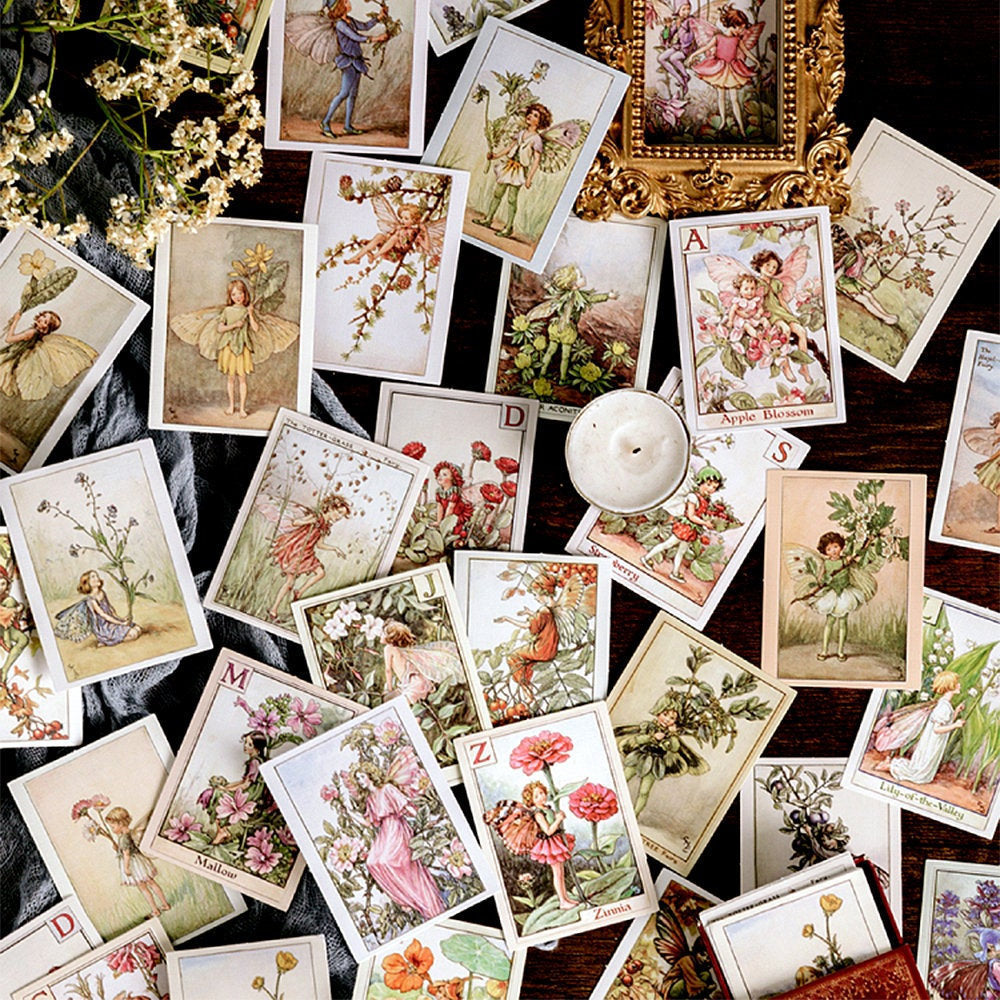 Metallic Fairy Flowers - Stickers – Rose Mille